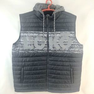 New Marc Ecko  Hooded Puffer Vest XXL